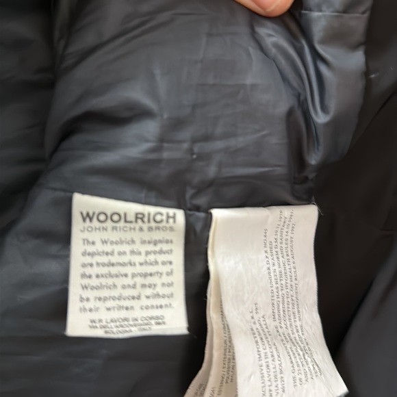 Woolrich  John Rich & Bros. Parka Made in Bologna Italy for Men - Small - Picture 9 of 13